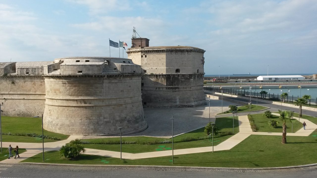 Forte Michelangelo at Civitavecchia port near Rome